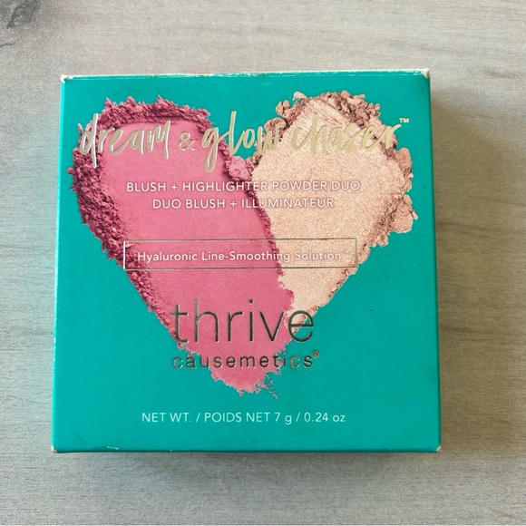 thrive causemetics Other - NEW Thrive Causemetics Dream & Glow Chaser Blush + Highlighter Powder Duo